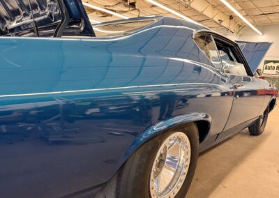 Blue Classic Car repair